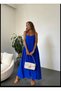 Saks Ayrobin Long Dress with Adjustable Straps - 7033 - 9