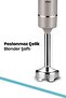 Projoy Silent 2 Stage Stainless Steel 1000w Hand Blender with 4 Blades - 8