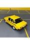 Murat 131 Taxi 1/36 Scale *C&C Model Garage* Pull Drop Diecast Metal Model Toy Car - 7