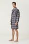 Terry Printed Men's Bathrobe - 3