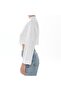 Grace Linen Blouse - بلوزة بأربطة من الأمام - 2
