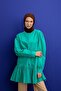 Green01 سترة قطنية مضلعة بدون ياقة - 5