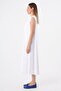 White Basic Dress Lining - 3