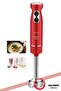 Maximix Red 1000 Watt 4 Blades Stainless Steel Turbo Speed Adjustable Hand Blender