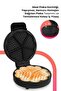 Jelly Inox 1000 Watt Anti-Overflow Deep Plate Overheat Resistant Waffle Machine - 2