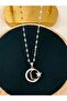 Steel Crescent and Star Atatürk Necklace - 4