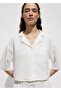 Short-sleeve cotton shirt