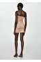 Short Lining Strapless Dress - 4