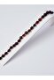 Baltic Drop Amber Color Men's Bracelet 21 Cm Bright Cherry - 3