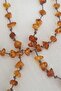 Damla Amber Glasses Chain - Thread 70 Cm Caramel Color - 3