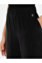 Black High Waist Cupro Fabric Loose Fit Trousers 50291295-Vr046 - 5