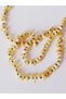 Drop Amber Milk Color Children's Necklace Blue Rope Design 40 Cm Certified