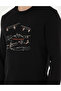 Black 3 Thread Regular Fit Inside Sweatshirt 50298587-Vr046 - 7