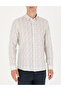 Khaki Slim Fit Long Sleeve Shirt 50273552-Vr027 - 6