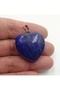 Natural Lapis Stone Pendant - Heart Cut 209-2