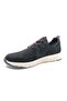 CopaCabana 100% Genuine Leather Light Sneaker Men's Casual Shoes BLACK-NUBUCK - 3