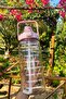 3-Piece Motivational Water Bottle with Transparent Sticker Water Bottle Portable Water Bottle Set - 3