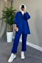 Zippered Sports Set Cobalt Blue - 4