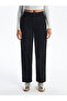 Black Standard Fit Women's Cargo Pants - 2