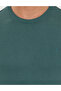 Green Slim Fit Crew Neck Basic Knitwear Sweater 50257290-Vr054 - 6