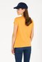 Women's Orange Crew Neck T-Shirt 50262950 -Vr051 - 5