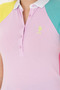 Women's Magnolia Polo Neck T-Shirt 50262940 -Vr211 - 7