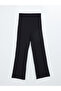Elastic Waist Textured Women's Trousers - 5