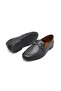 219803501 Women's Genuine Leather Buckle Loafer Shoes - 5
