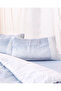 Adelya Double Crepe Printed Duvet Cover Set - Blue - 3