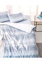 Adelya Double Crepe Printed Duvet Cover Set - Blue - 2