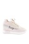 24y326 Women's Hidden Feta High Wedge Sole Fashion Sports Shoes