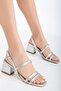 Lavin Heeled Shoes Silver - 2
