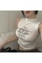 Y2K Lolita Harajuku Malibu Juice Club Crop Blouse
