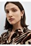 Draped patterned shirt - 8