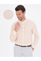 Salmon Regular Fit Long Sleeve Shirt 50235132 -Vr047
