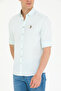 Men's Water Green Long Sleeve Basic Shirt 50262977-Vr083 - 6