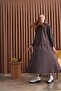 Lady Shirt Anthracite Loose Fit - 3