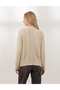 Cream Comfort Fit Crew Neck Sweater 50253283-Vr071 - 5