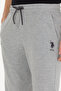 Men's Gray Melange Knitted Shorts 50263258-Vr086 - 5
