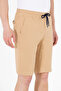 Men's Camel Knitted Shorts 50263258-Vr015 - 5