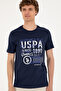 Men's Navy Blue T-Shirt 50263282-Vr033 - 3