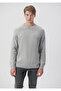 Crew Neck Gray sweater Regular Fit / Normal Cut 0710134-80196 - 4