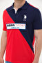 Men's Red Polo Collar T-Shirt 50263339 -Vr030 - 7