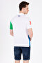 Men's White Polo Neck T-Shirt 50263346 -Vr013 - 5