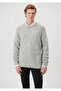 Crew Neck Gray sweater Regular Fit / Normal Cut 0710134-80196 - 3