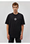 Back Printed Black Istanbul T-Shirt Oversize / Wide Cut 0611882-900 - 3