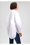 Poplin White Oversize Shirt -1210675-620 - 5