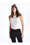 Esvab • Modern & Distinctive Women's Zero Roba Collar Plain Cropped - 3
