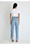 Savannah Cuffed Classic Denim Hazy Light Blue Jean Pants 1010640-88000 - 5