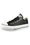 Chucks Schwarz 561681C Chuck Taylor All Star Lift Ox Black Black White